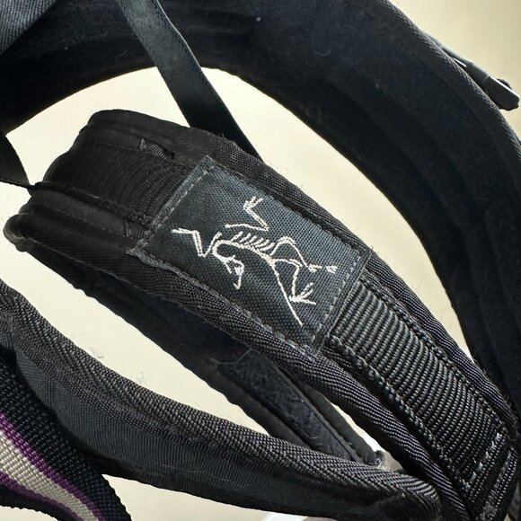 Arc’teryx Vintage Climbing Harness Rock Climbing Gear Retro Early Model Black - Picture 7 of 7